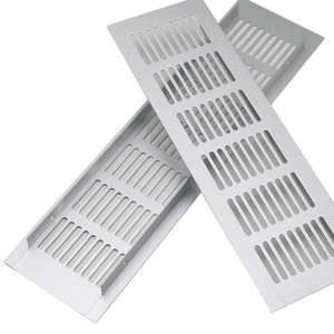 Grille d'aération rectangulaire en alliage d'aluminium Longfa, maille respirante pour armoire et meuble à chaussures, dissipation de la chaleur - Product Image 3