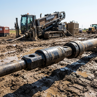 Буровые принадлежности Drillsoltek: Выкручивающийся узел для строительства коммуникаций и трубопроводов