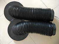 Soufflets de protection pour fraiseuse, cache-soufflet télescopique, protection anti-poussière, protection étanche pour rail de guidage