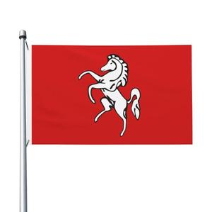 Bandera de la Isla de Man, Bandera Personalizada para Exteriores de 3x5 pies, Impresión a una Cara, Diseño Personalizado, Bandera de Bienvenida para Jardín - Product Image 4