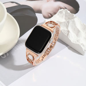 Bracelet de montre rond à paillettes multicolore personnalisé OEM Bracelet de montre élégant de luxe pour les femmes facile à porter pour <span class=keywords><strong>Apple</strong></span> <span class=keywords><strong>Watch</strong></span> - Product Image 1