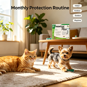 Trattamento Antiparassitario Rapido per Cani, Soluzione Tropicale Impermeabile Contro Pulci e Zecche, Protezione di Un Mese Intero - Product Image 4