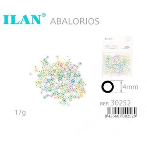 Perline Multicolore Ilan da 4mm, 17g per Creazione di Gioielli - Product Image 3