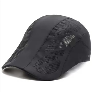 Gorra de Algodón Estilo Vintage Personalizada para Hombre, Gorra de Golf Casual con Protección Solar y Diseño a Cuadros, Gorra con Visera para Todas las Estaciones - Product Image 4