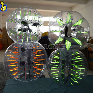 Divertido brillante reflectante de burbuja inflable Bola de parachoques para niños D5051 - Product Image 6