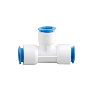 New product PPR push fit fitting quick insert 90 degree reducing tee for pipe