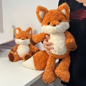 La jolie poupée renard orange est idéale pour la décoration de meubles et la collection, pour garçons et filles. - Product Image 2