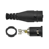 Connecteur BNC mâle Q9 Cleqee P7001 de haute qualité, assemblé en ABS, en cuivre pur, entièrement isolé, accessoire d'instrument, utilisation DIY