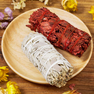 Vente en gros de bâton d'encens en bois de palo santo de sauge blanche en bois sacré péruvien pour la méditation de yoga - Product Image 3