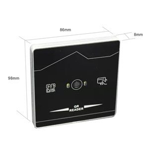 Système de contrôle d'accès aux portes avec lecteur de code QR Wiegand et lecteur RFID - Product Image 1