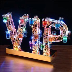 Disco Bar & Discothèque Lumière LED Décor ACryl Refroidisseur <span class=keywords><strong>Vin</strong></span> & KTV Titulaire Verre à liqueur pour les fêtes - Product Image 5