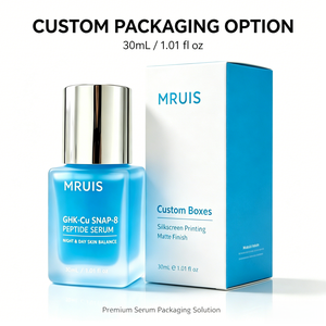 MRUIS GHK-Cu <span class=keywords><strong>Serum</strong></span> SNAP-8 <span class=keywords><strong>Anti</strong></span>-<span class=keywords><strong>Aging</strong></span> Feine Linien Falten Hydratisierendes Öl Ausgleichendes Tag-und-Nacht Hautreparatur-<span class=keywords><strong>Serum</strong></span> für Empfindliche Reife Haut - Product Image 5