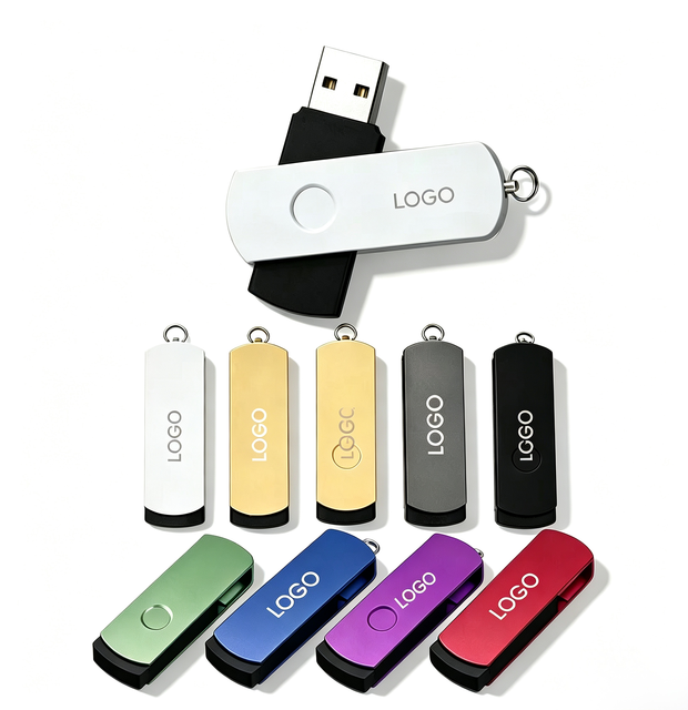 1TB USB Flash Drive Blue Gold Style Portable Storage Memory Stick Custom Logo Wholesale High Capacity Memory Stick Pendrive