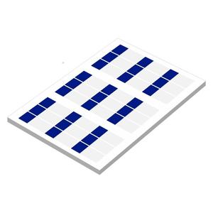 A4 Network Fiber Cable Network <b>Sticker</b> Yellow Self Laminated Cable Management <b>Labels</b> A4 - Product Image 3