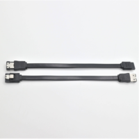 Cable ESATA a SATA 3 de Alta Velocidad para Discos Duros Intercambiables en Caliente, con Construcción de PVC y Aluminio, para Uso con Escáner de Código de Barras