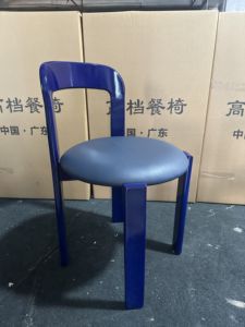 Silla de <span class=keywords><strong>Comedor</strong></span> de Madera Maciza con Respaldo Grueso, Diseño Moderno, Panel de Madera Contrachapada Colorida para <span class=keywords><strong>Muebles</strong></span> de Hogar, para Uso en Apartamentos - Product Image 2