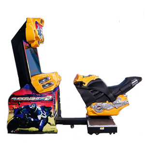 Máquina de arcade en línea con monedas, simulador de entrenamiento de conducción de coche, cabina de carreras, otros productos de parque de atracciones - Product Image 3