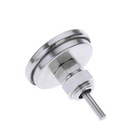 HUBEN-termómetro dial de 63mm con sonda para ahumador, parrilla, barbacoa, Hypersynes, estufa de casa, botella de agua, termómetro bimetálico