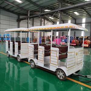 Manèges de divertissement personnalisés enfants mini train sans rail <span class=keywords><strong>parc</strong></span> d'attractions 27 places <span class=keywords><strong>Royal</strong></span> Train sans rail à vendre - Product Image 2