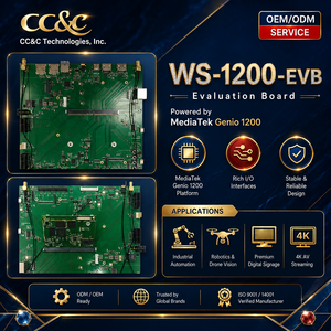 บอร์ด PCBA แบบฝังตัว Genio 1200 คุณภาพสูง ผู้ผลิตโดยตรง ใช้หน่วยประมวลผล MediaTek octa core AI สำหรับ EVB - Product Image 1