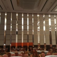 Panneau acoustique insonorisant mobile GoodSound, cadre en aluminium pliable, murs coulissants, cloison mobile pour hôtel