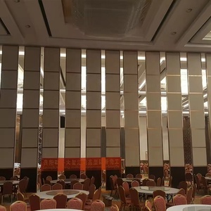 Goodsound Di Chuyển Cách Âm <span class=keywords><strong>Acoustic</strong></span> Bảng Điều Chỉnh Gấp Khung Nhôm Trượt Tường Có Thể Hoạt Động Di Động Phân Vùng Cho Khách Sạn - Product Image 5