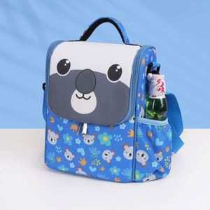 Crossbody Oxford Lunch Bag Student Portable Insulation Fresh-keeping Bag for <b>Children</b> - Product Image 1