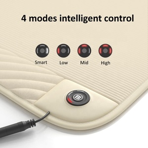 Cojín de Asiento Anjuny, Funda de Asiento Universal de Calentamiento Rápido para Invierno Frío, para Automóvil, Camión, Hogar, Oficina, Silla - Product Image 5