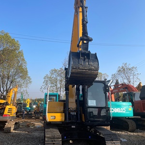 รถขุดตีนตะขาบ Sany SY135C รุ่นปี 2021 ขนาด 12 ตัน สีเหลือง ติดตั้งบนแทร็ก อุปกรณ์ก่อสร้างงานหนัก พร้อมเครื่องยนต์ เกียร์บ็อกซ์ และ PLC - Product Image 6