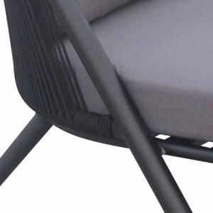 Manufacturers Modern Outdoor Four Pieces Rope Weaving Chair Leisure Furniture Rattan Balcony Garden Courtyard <b>Table</b> And Chair - Product Image 6