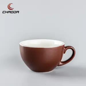 Red Color 80-300ml Coffee Cup Espresso Reuse Coffee Cup Porcelain Mug Coffee Tea Cups Saucers For Hotel