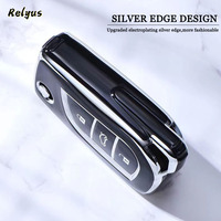 Housse de clé de voiture en TPU Offre Spéciale pour Toyota Auris Corolla Avensis Verso Yaris Aygo Scion TC IM 2015 2016 Camry RAV4 accessoires