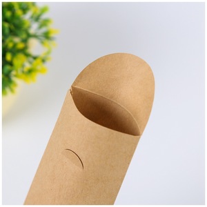 30000 PCS MOQ Sobres <span class=keywords><strong>de</strong></span> <span class=keywords><strong>papel</strong></span> <span class=keywords><strong>Kraft</strong></span> marrón ecológicos impresos baratos - Product Image 4