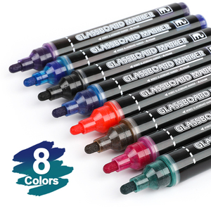 Mobee P-220F classique MultiColor Large Volume Glassboard Marker Valve System Dry Erase Glass board Marker pen - Product Image 3