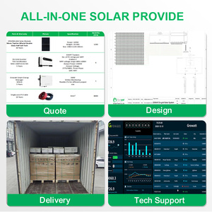 ระบบโซลาร์เซลล์ Sunpal แบบเชื่อมต่อกับระบบไฟฟ้าสาธารณะ ขนาด 100 กิโลวัตต์ 200 กิโลวัตต์ 250 กิโลวัตต์ 300 กิโลวัตต์ ระบบพลังงานแสงอาทิตย์พร้อมระบบกักเก็บพลังงาน รุ่น SP-100KW-ON ระบบพลังงานแสงอาทิตย์ SP-10  มีสินค้าในสต็อกยุโรป - Product Image 3
