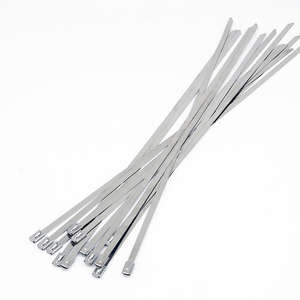 رباط كابل معدني ذاتي القفل للطاقة الشمسية من الفولاذ المقاوم للصدأ بسمك 0.25 مم من INGFA YFC، مقاوم للحرارة من -50 إلى 160 درجة مئوية، قابل للتخصيص - Product Image 3