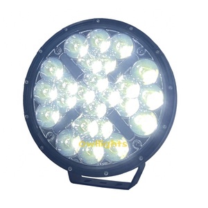 Luz LED de alta potencia para camión, 120W, 9 ", luz LED para coche todoterreno, faro LED de 120W con luz de posición DRL para SUV todoterreno 4x4 - Product Image 4