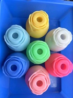 Leuchtender Rosen-Silikon-Vibrator für Frauen Klitoris-Sauger Brustwarzen-Stimulator Erotikspielzeug Großhandel Weiblicher Masturbator