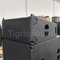 Système audio professionnel passif Vera36 Dual 10 pouces 3 voies, enceinte Line Array passive, haut-parleur intérieur/extérieur