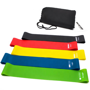 Bande di resistenza Logo personalizzato Yoga palestra esercizio bottino borsa in tessuto per l'anca imballaggio personalizzato Nylon colore forza caratteristica materiale origine - Product Image 2