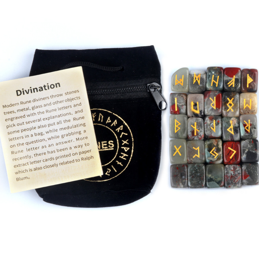 African blood stone (25 flannel bag instructions)