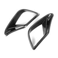 W217 LCI serat karbon gaya B pengganti ventilasi depan untuk Mercedes Benz W217 S63 AMG Coupe 2019-2021 Bumper depan ventilasi udara