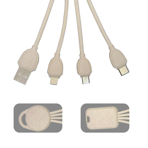 Câble de charge multifonctionnel 4 en 1 en matériau biodégradable pour téléphone portable, vente chaude - Product Image 5