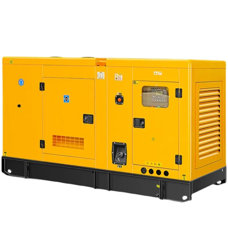 60HZ AC three phase 220V 50kva 40kw diesel generator set industrial equipment for residential use all copper alternator