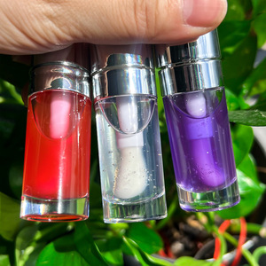 Gloss à lèvres liquide hydratant, logo personnalisé, marque privée, fini mat, maquillage végétalien, repulpeur, huile fruitée, taille standard - Product Image 1