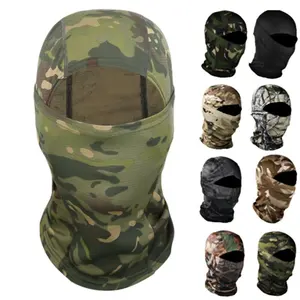 Chất lượng cao 3 lỗ Balaclava đan Beanie đầy đủ Mặt bìa Skull tùy chỉnh Mens thiết kế trượt tuyết mặt nạ