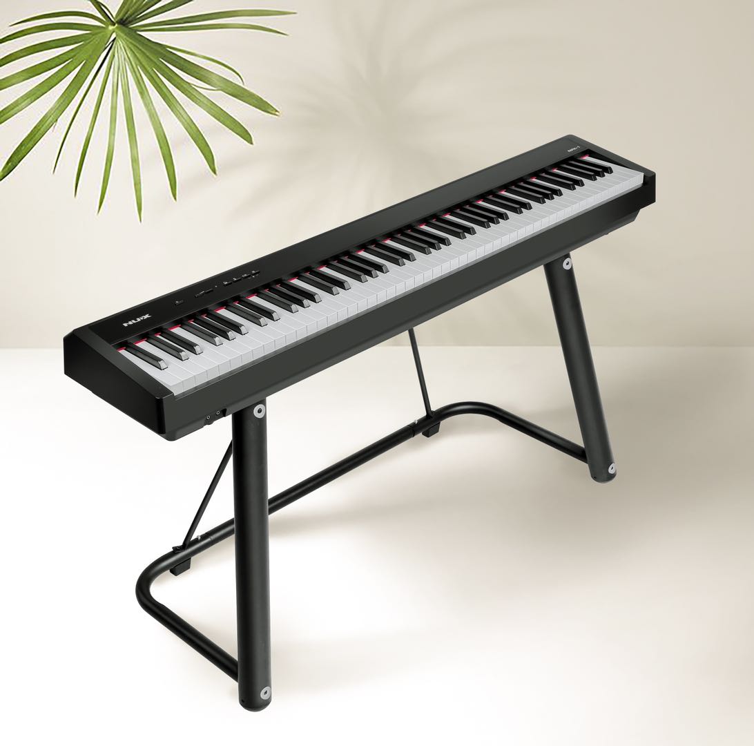 НУКС Высокая-класс NPK-1 портативное цифровое пианино 88-ключи молоток клавиатуры с одним сустейн-педаль сделано в Китае