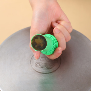 Stainless Steel Pot Cleaning Scrubber <b>Round</b> Mixed Colors Rust Remover Kitchen <b>Brush</b> - Product Image 4