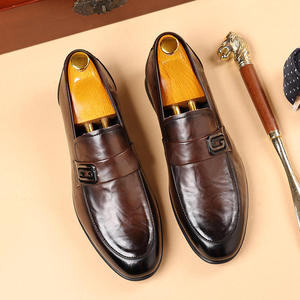 2025 Luxury Designer Genuine Leather Men's Casual Shoes, Breathable <b>Top</b> Grain Leather Shoes for Men Elegant Casual Shoes - Product Image 6