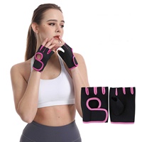 Gants de sport respirants antidérapants à demi-doigts personnalisés pour hommes et femmes